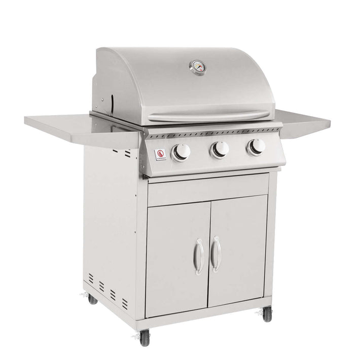 Summerset SIZ26-CART-SIZ26 Sizzler Series Gas Grill On Cart, 26-Inch