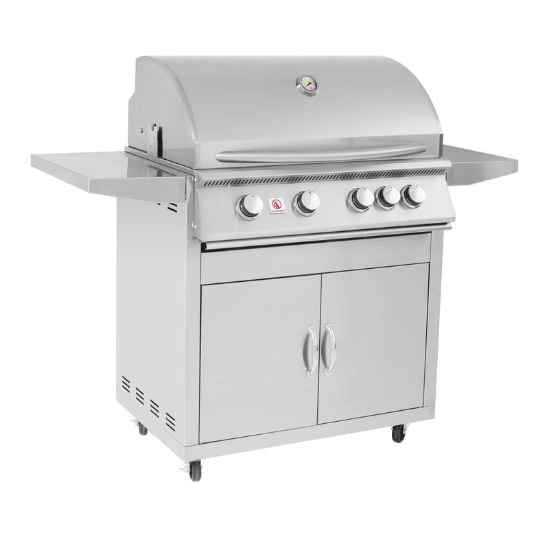 Summerset SIZ32-CART-SIZ32 Sizzler Series Gas Grill On Cart, 32-Inch