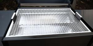 Phoenix SDSSOCP 53 Inch Freestanding Liquid Propane Grill with 2 Standard Burners, 400 sq. inch Grilling Surface Size, Side Table, Stainless Steel Side Shelves in Stainless Steel