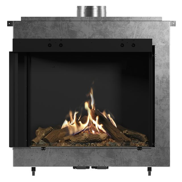 Faber FMG3726L-LP 3326 Series - Matrix Fireplace, 2 Sided Left , 37" X 26" - Propane