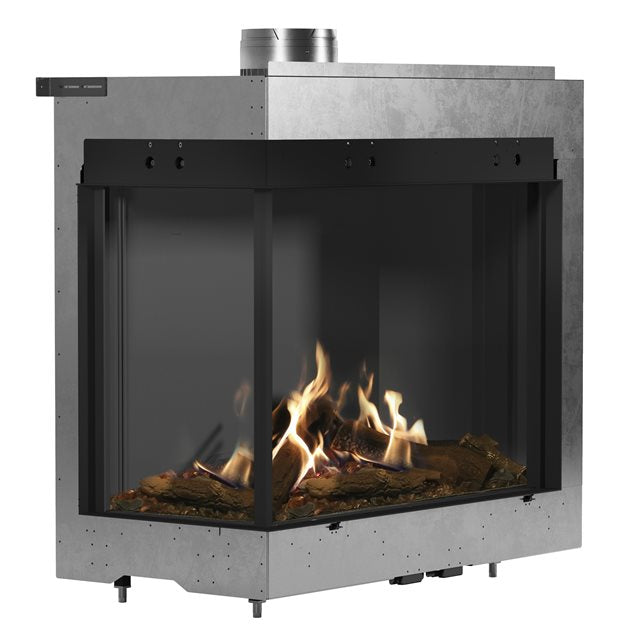 Faber FMG3726L-LP 3326 Series - Matrix Fireplace, 2 Sided Left , 37" X 26" - Propane