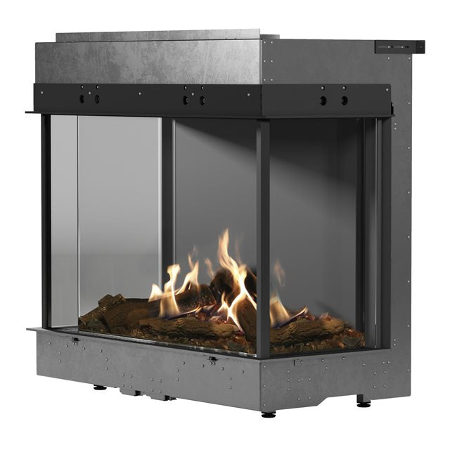 Faber FMG4126B-LP 3326 Series - Matrix Fireplace, 3 Sided Bay, 41" X 26" - Propane