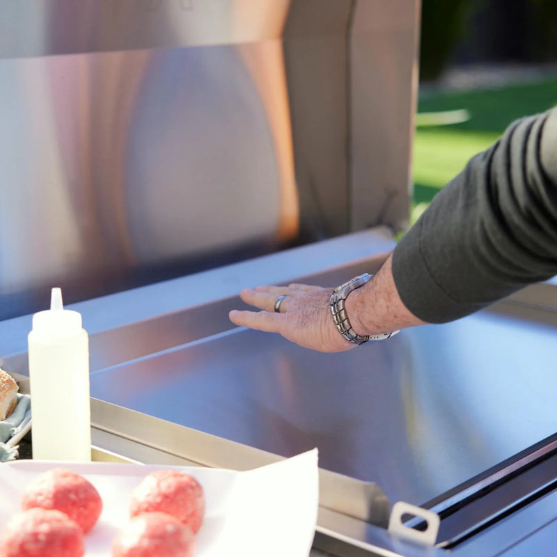 Blaze Premium LTE Pro 40-Inch Freestanding Gas Griddle With Lights