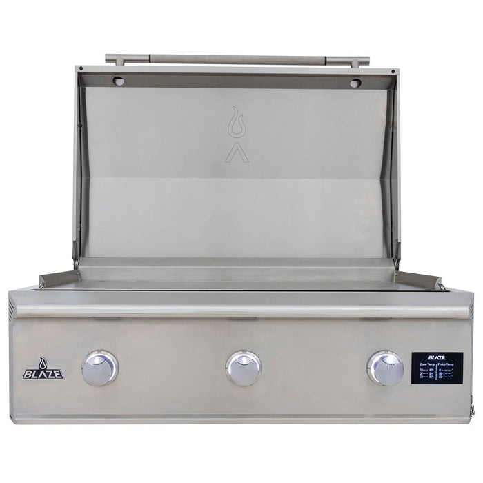 Blaze Premium LTE Pro 40-Inch Built-In Gas Griddle With Lights