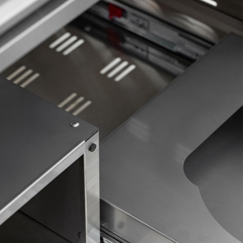 Blaze Premium LTE Pro 40-Inch Freestanding Gas Griddle With Lights