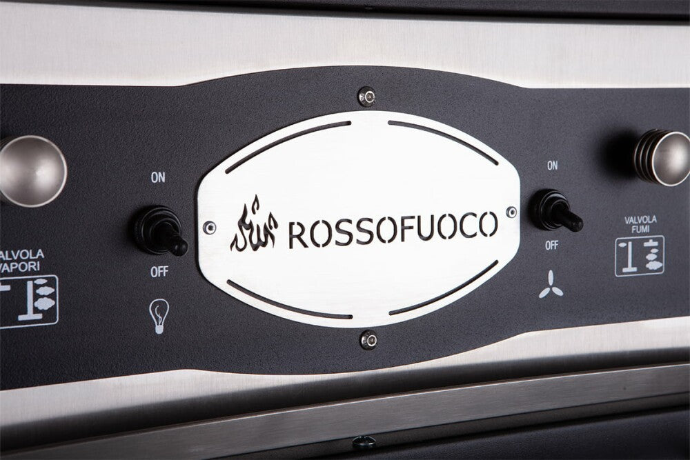 Rossofuoco SEDICINONI Outdoor wood-fired oven with separate combustion - stainless steel