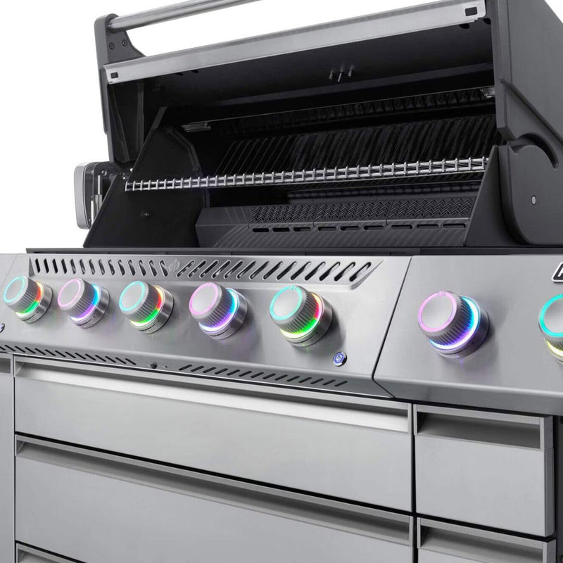 Napoleon Prestige PRO 665 Elite 5-Burner Grill w/ Smart Technology & Electric Smoker Box - PRO665VXRSIBPSS