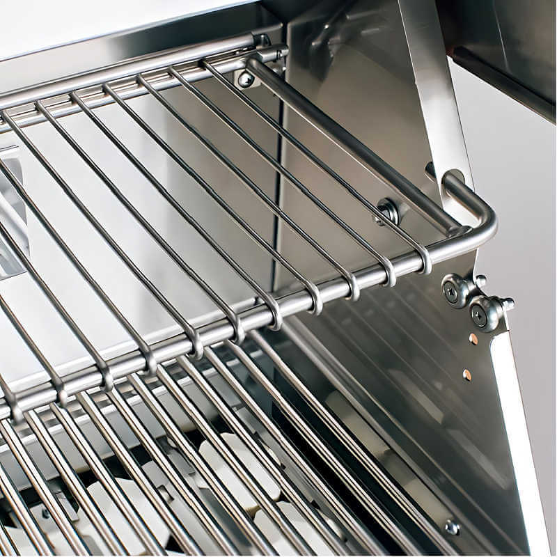 EZ Finish Systems 6 Ft Ready-To-Finish Grill Island w/ Summerset Alturi 36-Inch Grill, Combo, & 2-Drawer Refrigerator - Right