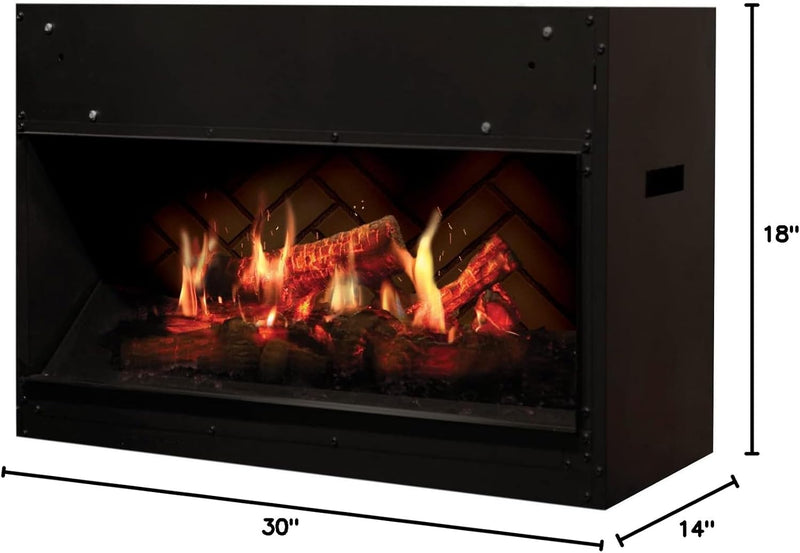 Dimplex VF2927L 30 Opti-V Solo Electric Fireplace