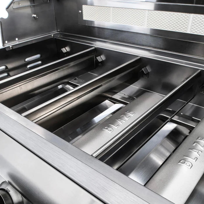 Blaze 6 ft Stainless Steel Outdoor Kitchen Island w/ Premium LTE 32-Inch Grill