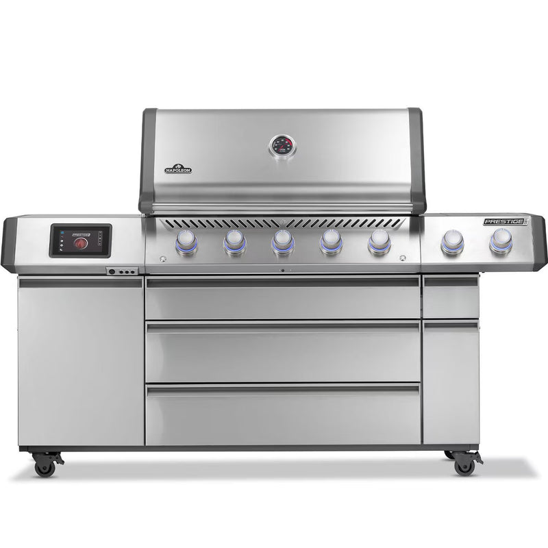 Napoleon Prestige PRO 665 Elite 5-Burner Grill w/ Smart Technology & Electric Smoker Box - PRO665VXRSIBPSS