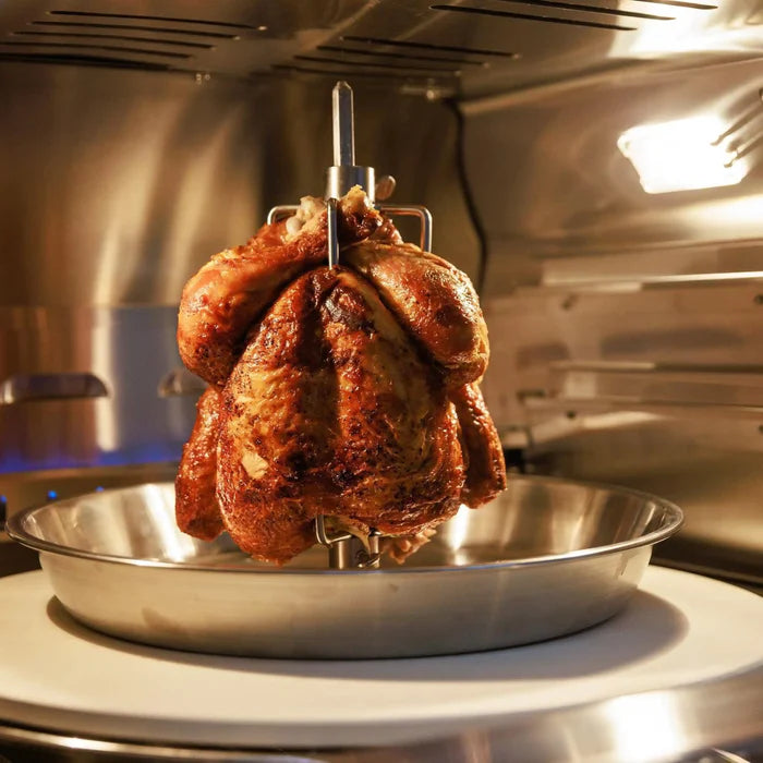 Blaze 26-Inch Countertop Propane Gas Outdoor Pizza Oven with Rotisserie and Countertop Sleeve