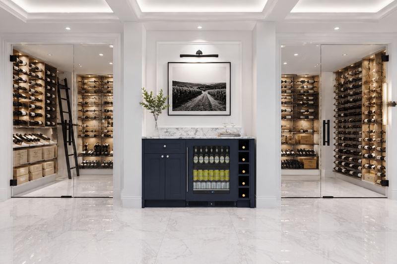 Mesa Dry Bar | Blue Bar, ADA-Compliant 33.75" H x 54.0" W x 20.75" D