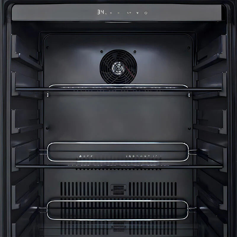 EZ Finish Systems 8 Ft Ready-To-Finish Grill Island with Blaze Premium LTE 32-Inch Grill, Refrigerator, Combo, and Trash Drawer