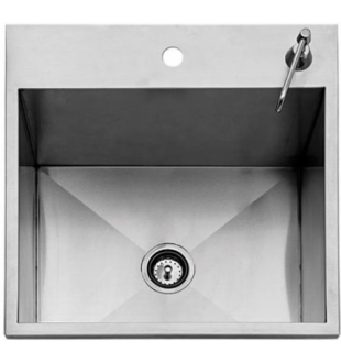 Twin Eagles Outdoor Sink with S/S Cover (Faucet Not Included) TEOS24-B