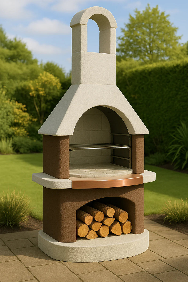 St Moritz Masonry Barbecue