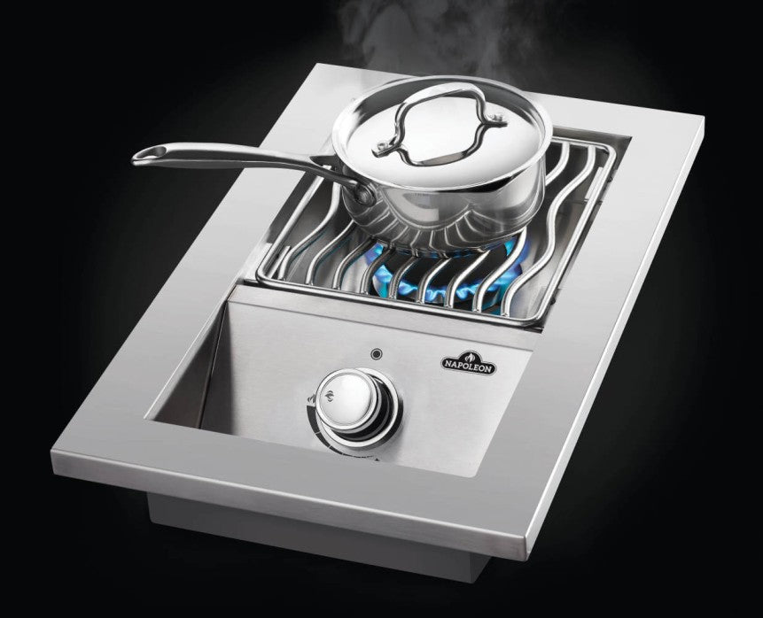 Napoleon BI10RTSS Stainless Steel Built-In 500 Series Single Range Top Burner