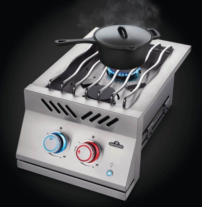 Napoleon BIB12RTSS Stainless Steel Built-In 700 Series Dual Range Top Burner