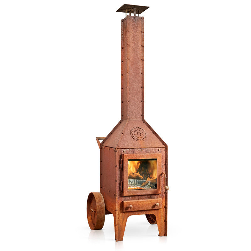 Quaruba Outdoor Wood Burning Fireplace