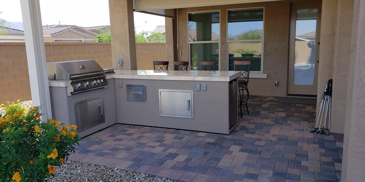Custom bbq island 2025