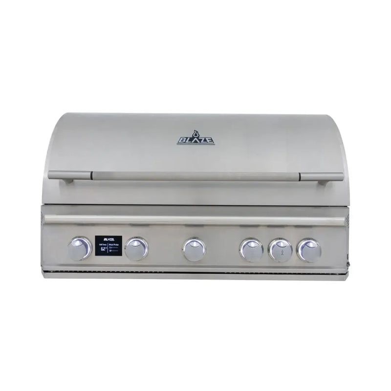 Blaze LTE PRO 40-Inch 5-Burner Built-In Gas Grill With Rear Infrared Burner & Rotisserie