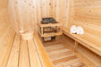 Dundalk Canadian Timber White Cedar Tranquility Outdoor | 2-4 People | Wood or Electric Heater sauna Dundalk Leisurecraft   