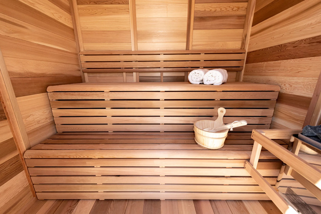 Outdoor 570 Pure Cube Sauna - 4 Person