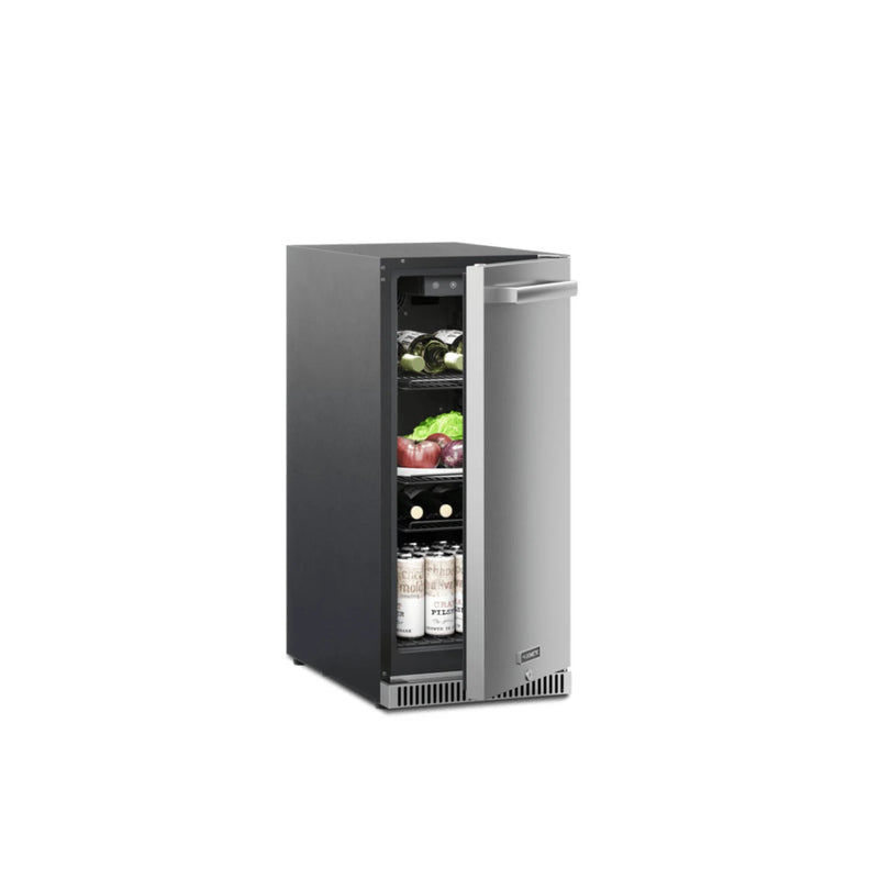 Dometic | DE15F 15" D-Series Refrigerator, Lock, Reversible Hinge