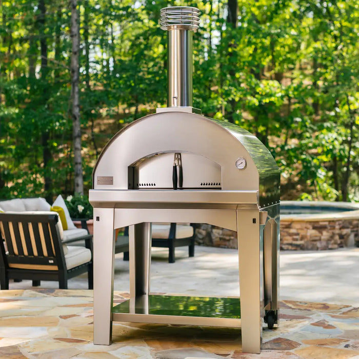 Fontana Mangiafuoco Wood Fired Pizza Oven - Table top Plus Desck