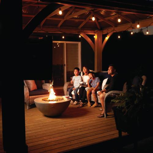 Napoleon Nexus 36-Inch 53,000 BTU Propane Gas Round Patioflame Table