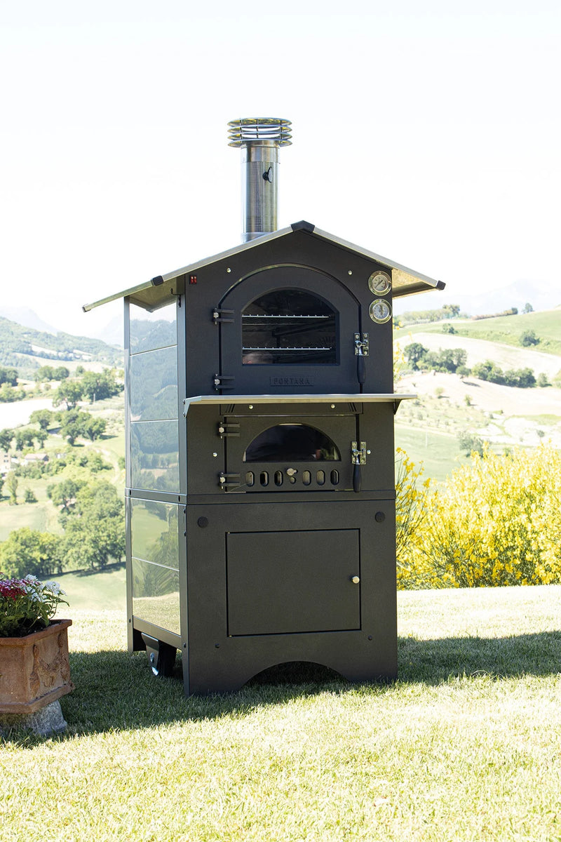 Fontana Gusto Wood-Fired Dual Chamber Oven