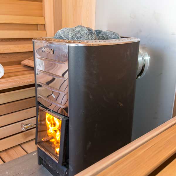 Harvia M3 M-Series 16.5kW Wood-Burning Sauna Stove + Rocks