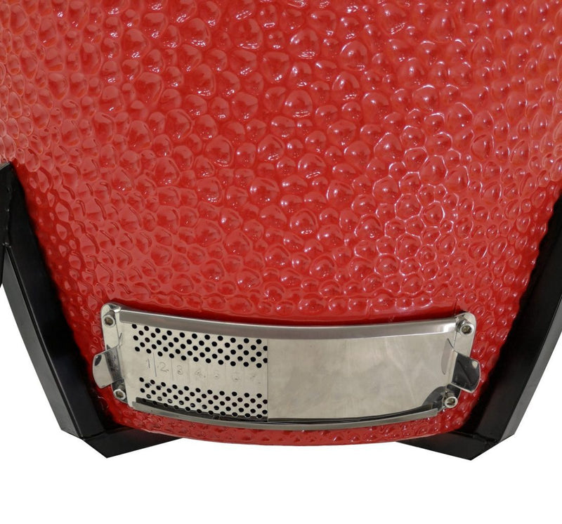 Vision HD1-1 Series Ceramic Kamado Grill-Red