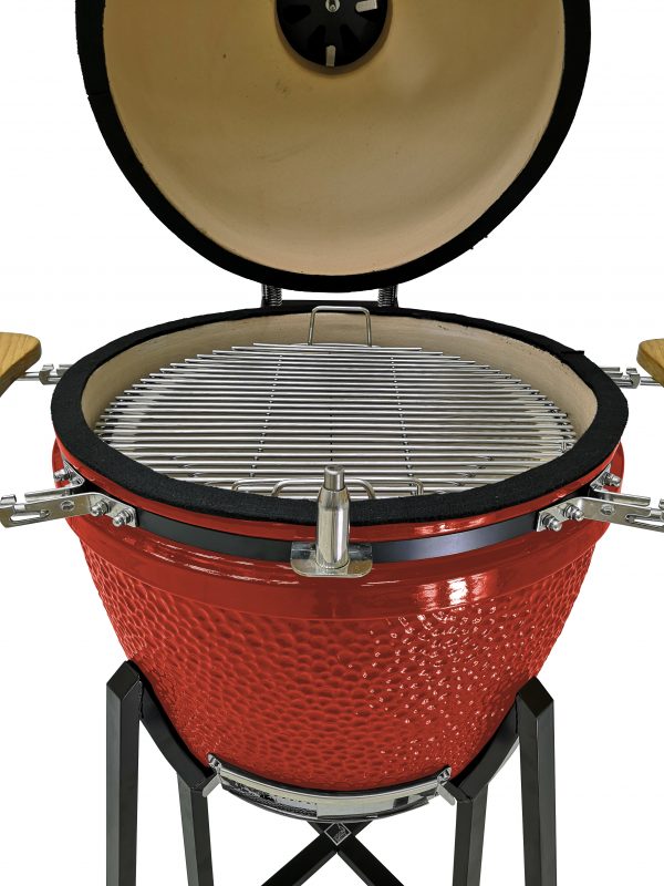 Vision HD1-1 Series Ceramic Kamado Grill-Red