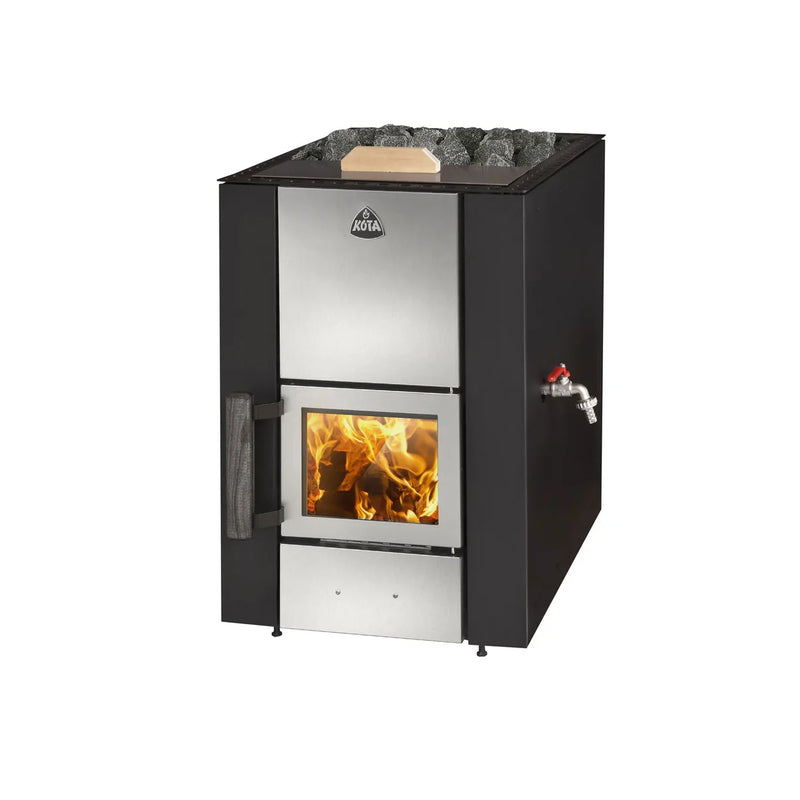 Narvi Kuru Wood Burning Heater and Sauna Rocks