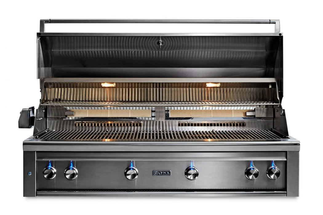 Lynx Professional 54-Inch Gas Grill With One Infrared Trident Burner And Rotisserie