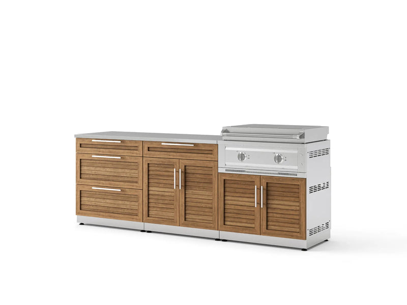 Outdoor Kitchen 5PC Modular 304 Stainless Steel Platinum Griddle