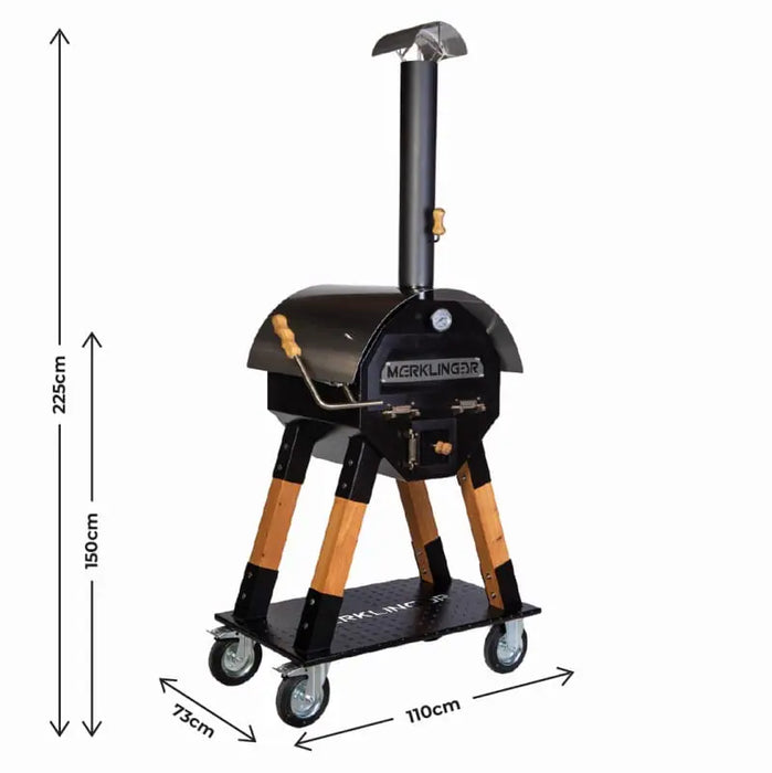 Merklinger 600 Outdoor Multi-Function Oven, Barbecue, and Smoker