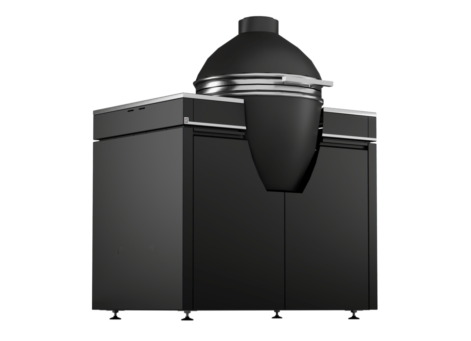 Bogason Quasar Outdoor Kamado + Cabinet - Neo Black