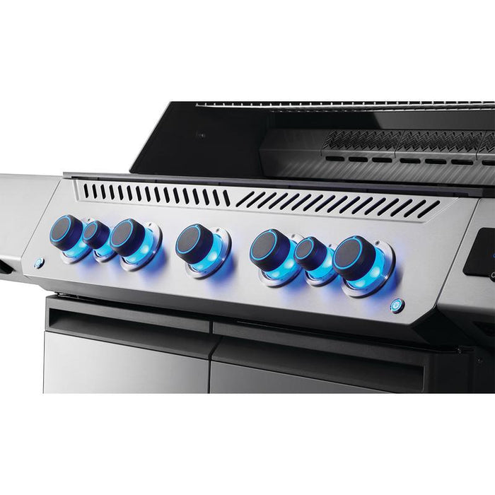 Napoleon Prestige 665 Connected Gas Grill with Infrared Side and Rear Burners, Evolved 2025, Stainless Steel