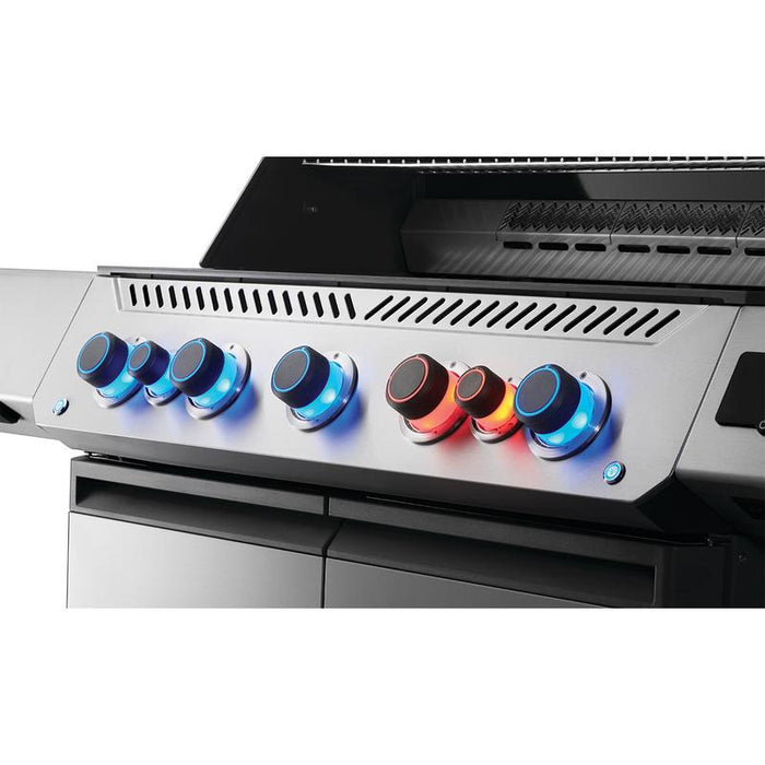 Napoleon Prestige 665 Connected Gas Grill with Infrared Side and Rear Burners, Evolved 2025, Stainless Steel