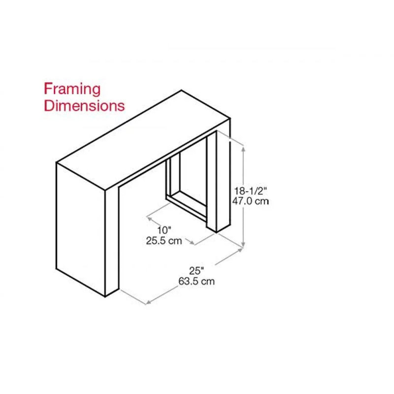 Dimplex 25-inch Multi-Fire XD Electric Firebox with Acrylic Ember Bed