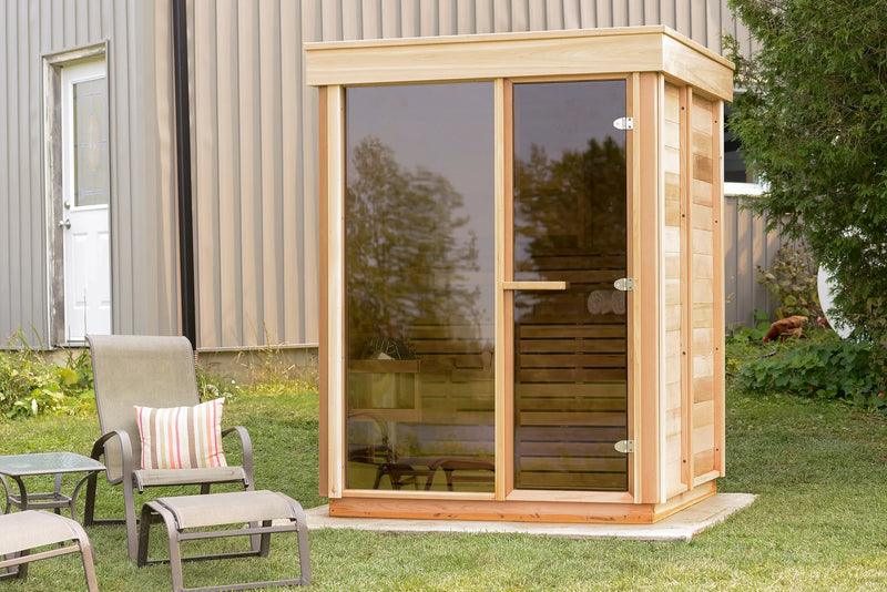 Outdoor 550 Pure Cube Sauna - 3 Person