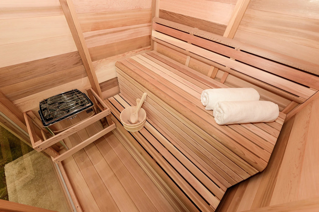 Outdoor 550 Pure Cube Sauna - 3 Person