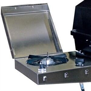 MHP Grills SBA3N Side Burner in Stainless Steel