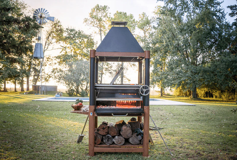Tagwood BBQ Argentine Santa Maria Style Wood Fire & Charcoal Gaucho Grill | BBQ02SI