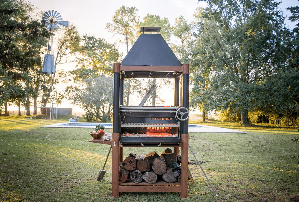 Tagwood BBQ Argentine Santa Maria Style Wood Fire & Charcoal Gaucho Grill | BBQ02SI-- PRE-ORDER