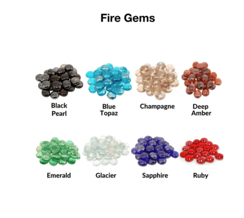 Real Fyre Fire Gems for Contemporary Gas Burners Insert Fireplaces CG Products   