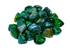 Real Fyre Diamond Nuggets for Gas Fireplaces Fireplaces CG Products Emerald 5 lb. Package 