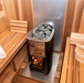 Dundalk Canadian Timber White Cedar Tranquility Outdoor | 2-4 People | Wood or Electric Heater sauna Dundalk Leisurecraft   